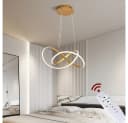 Euroton LED Pendelleuchte 9642 mit Fernbedienung Gold Bild 3
