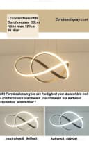 Euroton LED Pendelleuchte 9642 Deckenleuchte mit Fernbedienung Bild 5