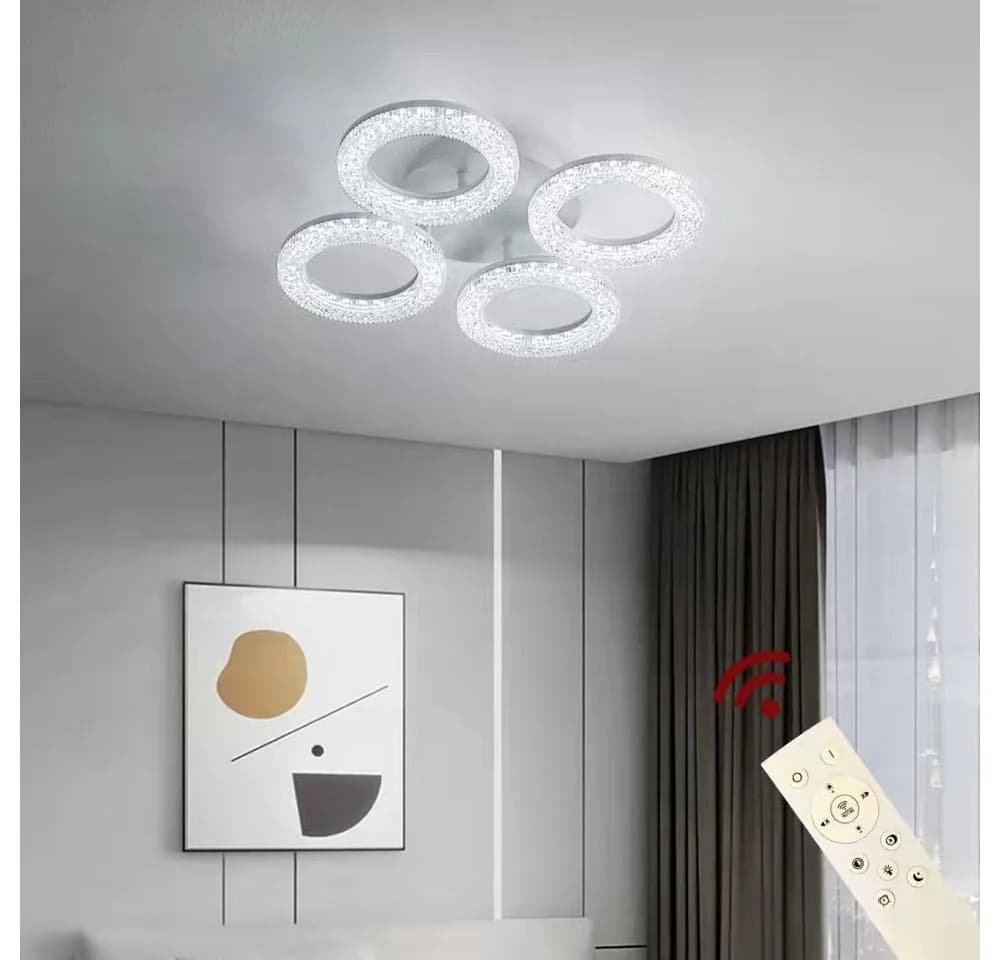 Euroton LED Deckenleuchte mit Fernbedienung stufenlos einstellbar - Bild 3