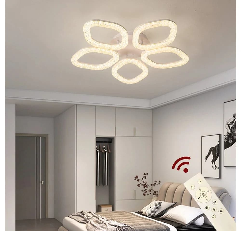 Euroton LED Deckenleuchte Weiß 7000K-3000K Fernbedienung - Bild 2