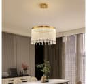 LED Pendelleuchte Modern Kupferfarben Bild 1