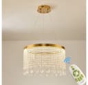 LED Pendelleuchte Modern Kupferfarben Bild 3