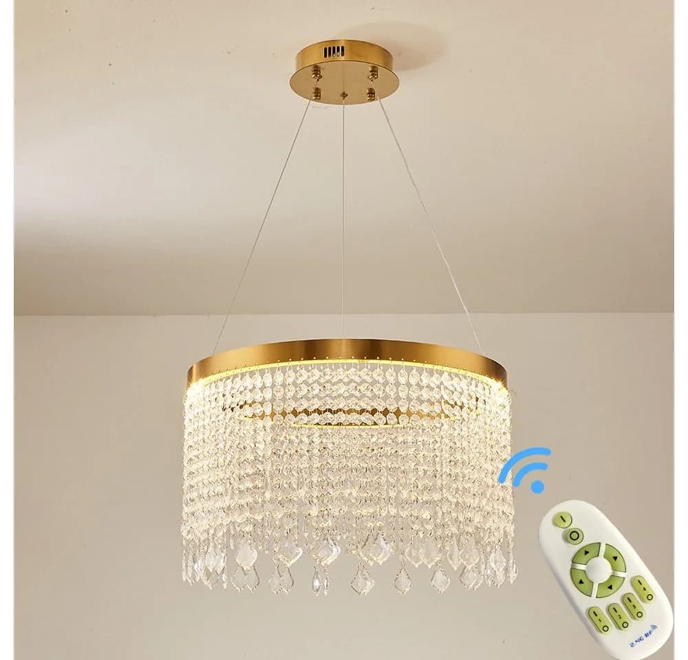 LED Pendelleuchte Modern Kupferfarben - Bild 3