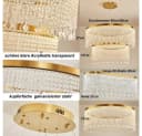 LED Pendelleuchte Modern Kupferfarben Bild 5