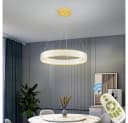 Euroton LED Pendelleuchte Kristall Fernbedienung Lichtfarbe einstellbar Bild 3