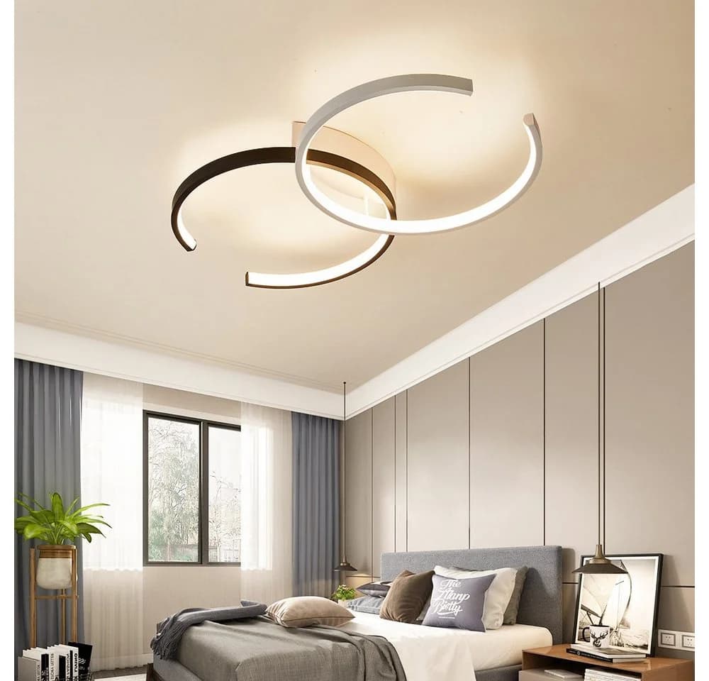 Euroton LED Deckenleuchte mit Fernbedienung, Helligkeit & Lichtfarbe einstellbar - Bild 2
