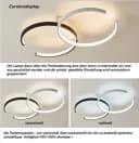 Euroton LED Deckenleuchte mit Fernbedienung, Helligkeit & Lichtfarbe einstellbar Bild 3