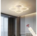 Eurotondisplay LED Deckenleuchte LED Deckenlampe Lampe Fernbedienung Lichtfarbe/Helligkeit einstellbar, LED fest integriert, Einstellbar, Mit Fernbedienung Lichtfarbe und Helligkeit einstellbar Bild 2