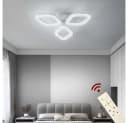 Eurohandisplay LED Deckenleuchte XL DL Fernbedienung Lichtfarbe/Helligkeit einstellbar, LED fest integriert, Einstellbar von Warm- bis Kaltweiß, Lichtfarbe- und Helligkeit mit Fernbedienung einstellbar Bild 1