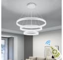 Eurotondisplay LED Pendelleuchte 2137 40x60x80 cm mit Fernbedienung Bild 1