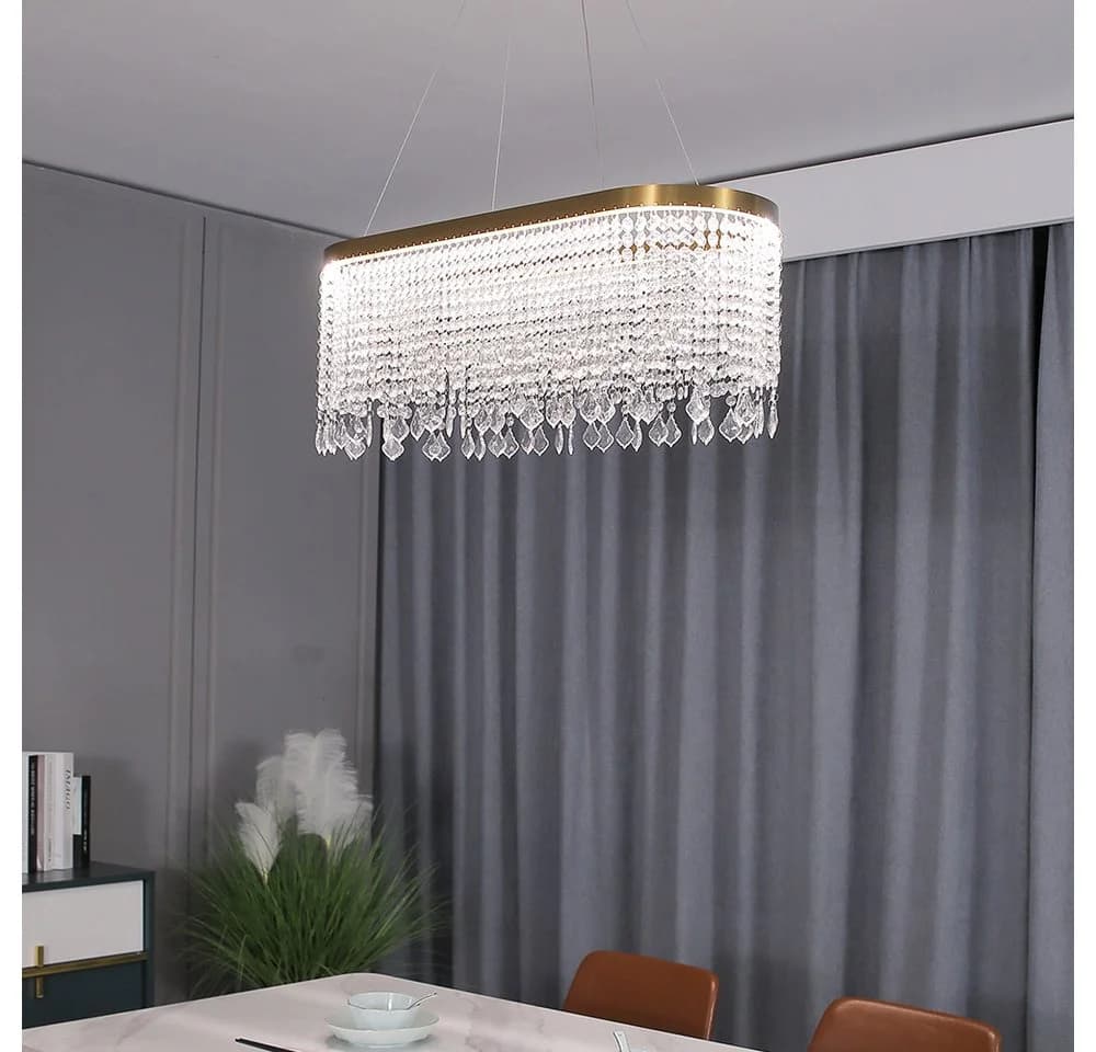 Eurotondisplay LED Pendelleuchte Hängelampe Fernbedienung dimmbar Kupferfarbe - Bild 2