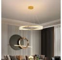 Eurotondisplay LED Deckenleuchte Pendelleuchte Kristall Fernbedienung Bild 3