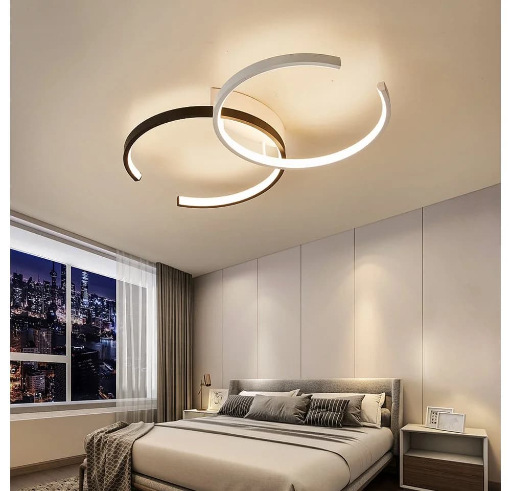 Eurotondisplay LED Deckenleuchte Fernbedienung Lichtfarbe einstellbar dimmbar