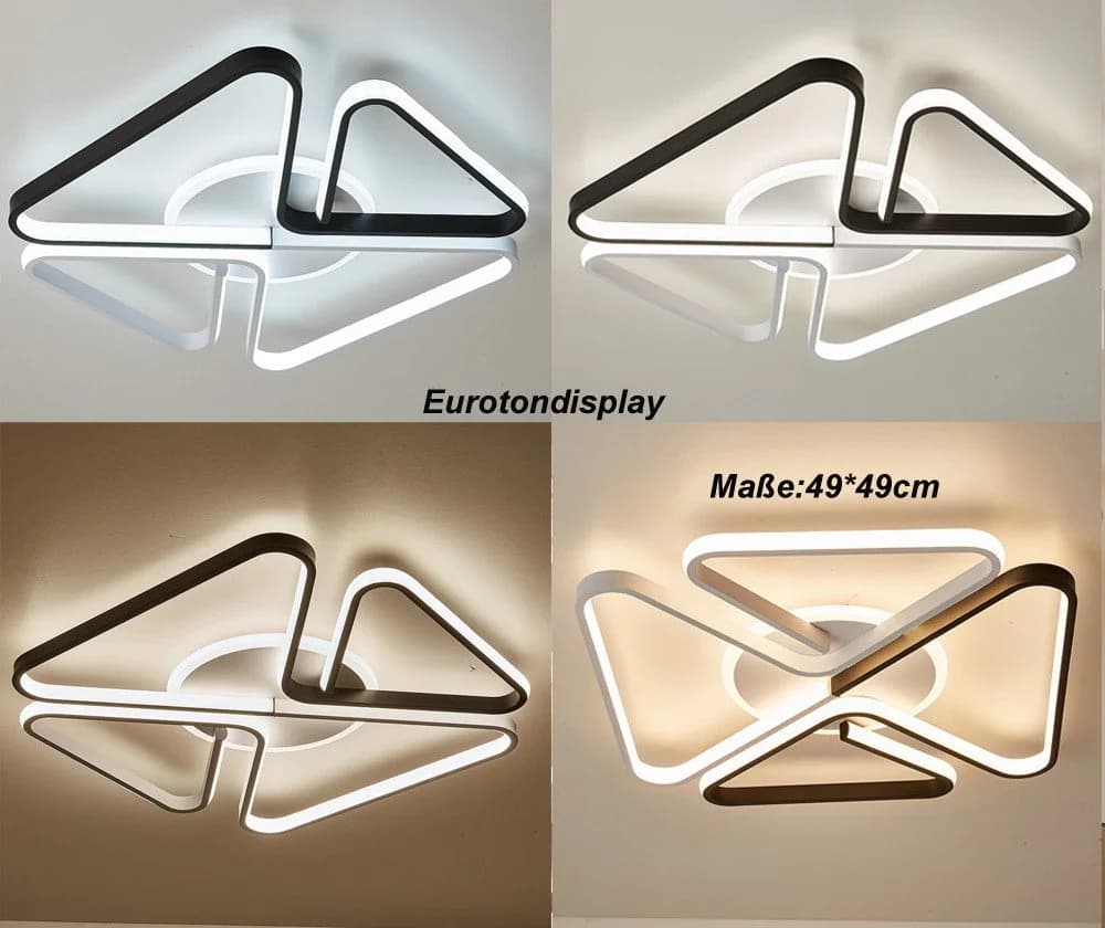 Eurohandisplay LED Deckenleuchte Fernbedienung Farbton steuerbar dimmbar - Bild 3