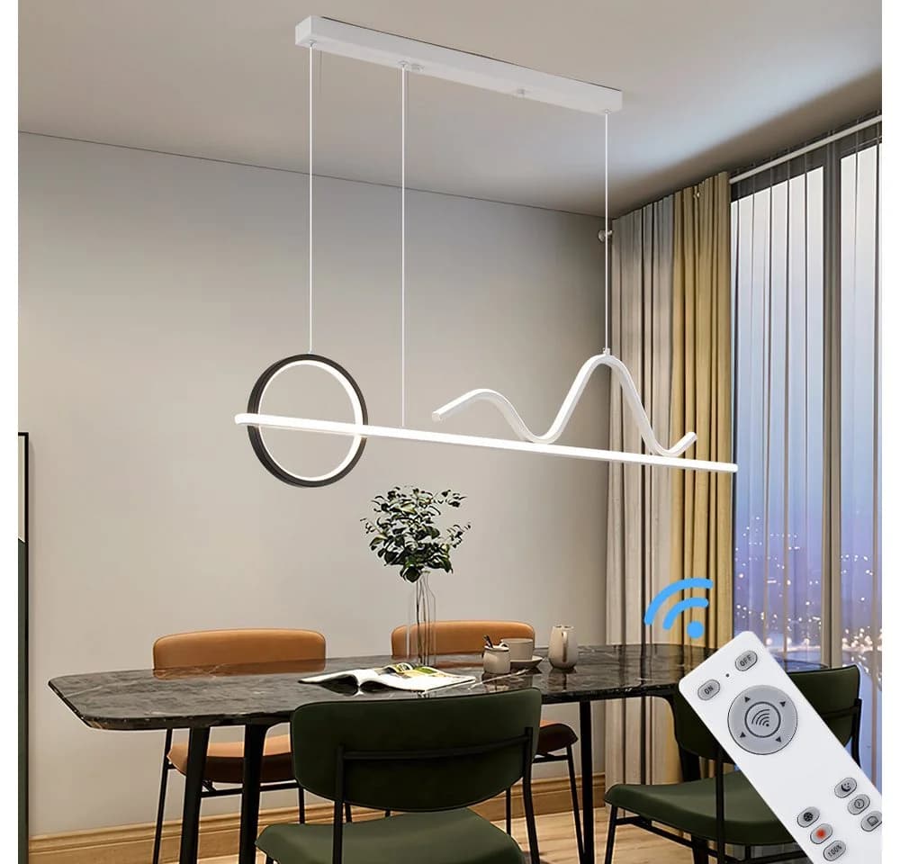 Eurohandisplay LED Pendelleuchte mit Fernbedienung und App-Steuerung - Bild 2