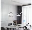 Eurohandisplay LED Pendelleuchte mit Fernbedienung und App-Steuerung Bild 3