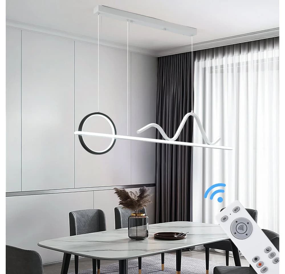 Eurohandisplay LED Pendelleuchte mit Fernbedienung und App-Steuerung - Bild 3