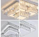 Eurotondisplay LED Deckenleuchte Kristall Lichtfarbe einstellbar Bild 1