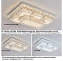 Eurotondisplay LED Deckenleuchte Kristall Lichtfarbe einstellbar Bild 3