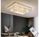 Eurotondisplay LED Deckenleuchte Kristall Lichtfarbe einstellbar Bild 4