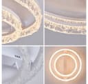 Eurohandisplay LED Deckenleuchte Fernbedienung/Handy-App Lichtfarbe einstellbar, LED fest integriert, Warmweiß- bis Kaltweiß Bild 5