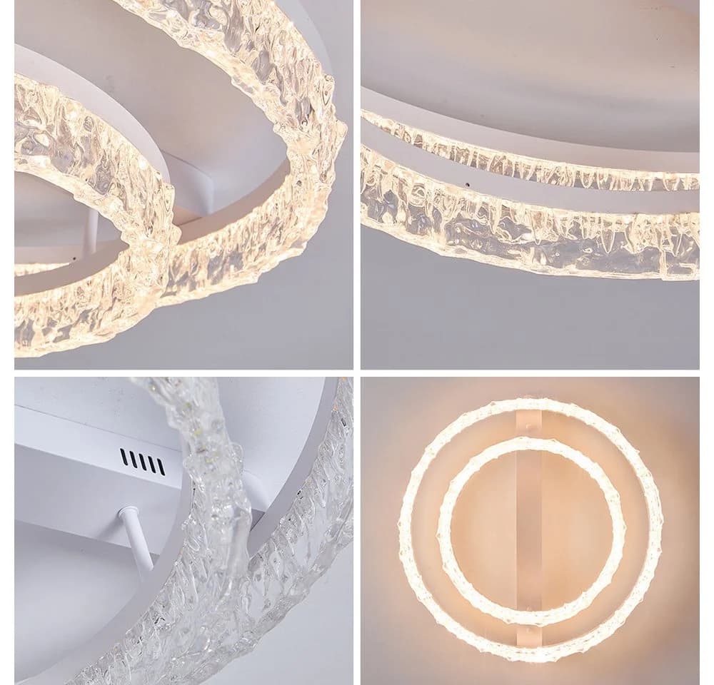 Eurohandisplay LED Deckenleuchte Fernbedienung/Handy-App Lichtfarbe einstellbar, LED fest integriert, Warmweiß- bis Kaltweiß - Bild 5