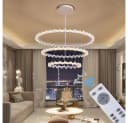 Eurotondisplay LED Deckenleuchte Fernbedienung/Handy-App Lichtfarbe einstellbar Bild 1