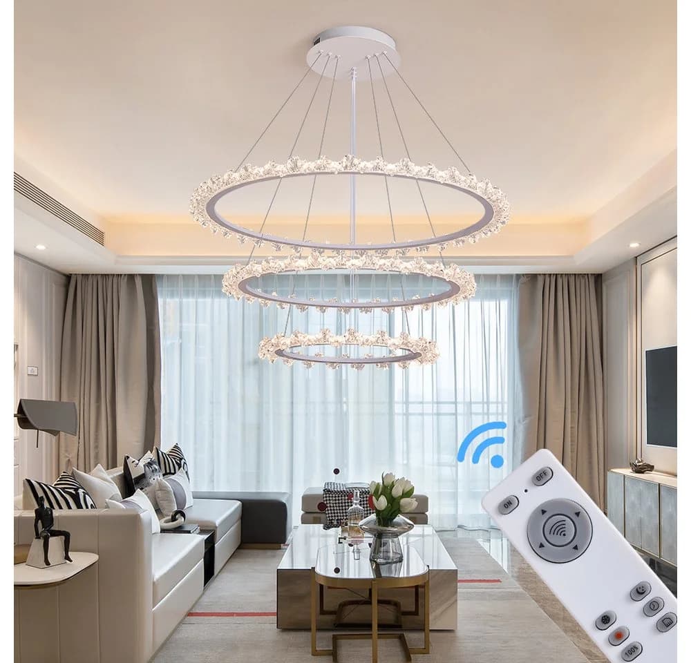 Eurotondisplay LED Deckenleuchte Fernbedienung/Handy-App Lichtfarbe einstellbar - Bild 3