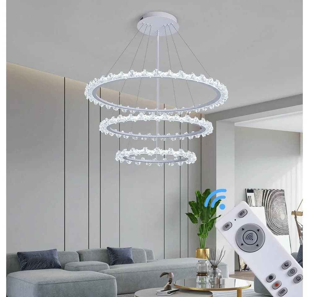 Eurotondisplay LED Deckenleuchte Fernbedienung/Handy-App Lichtfarbe einstellbar - Bild 4