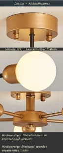 Eurohandisplay LED Deckenleuchte mit einstellbarer Lichtfarbe Bild 1