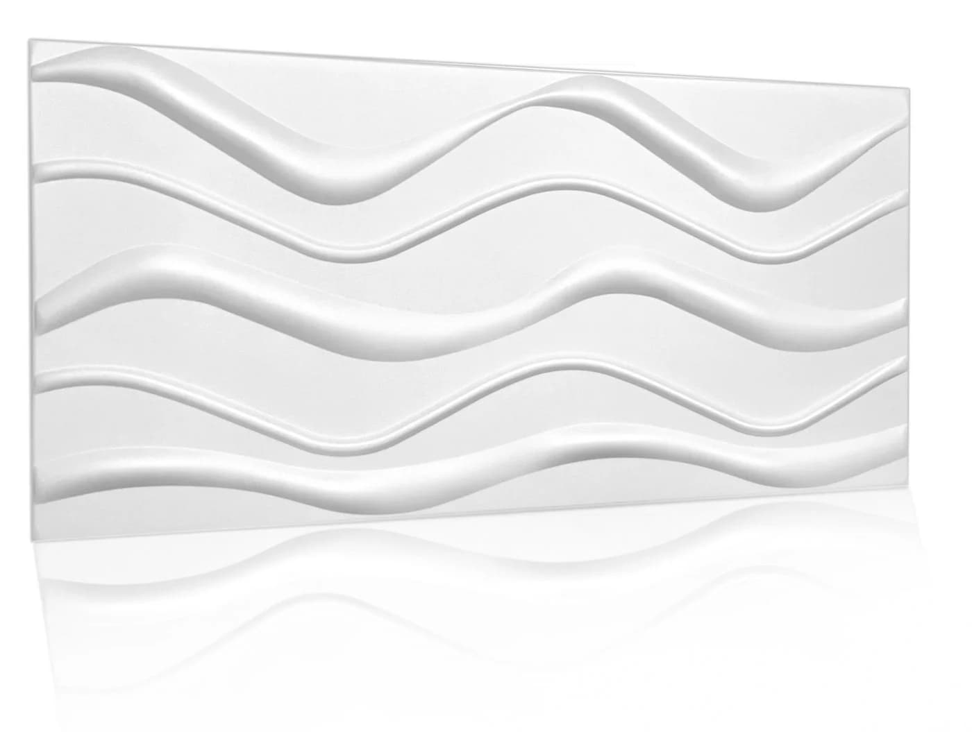 IKHEMalarka 3D Wandpaneel Big Wave Deckenpaneele Polystyrol XPS 50x100 cm - Bild 2