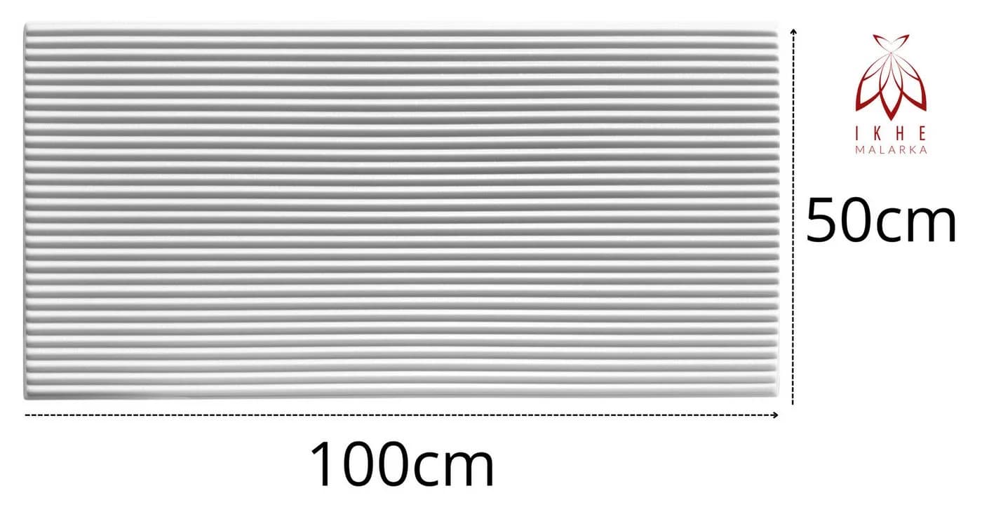 IKHEMalarka 3D Wandpaneel aus Polystyrol XPS Deckenpaneelen 50x100 cm - Bild 3