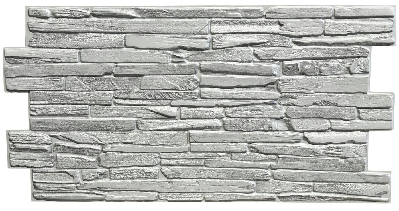 Wandpaneel Steinimitation PVC Kunststoff 50x92 cm - Bild 3