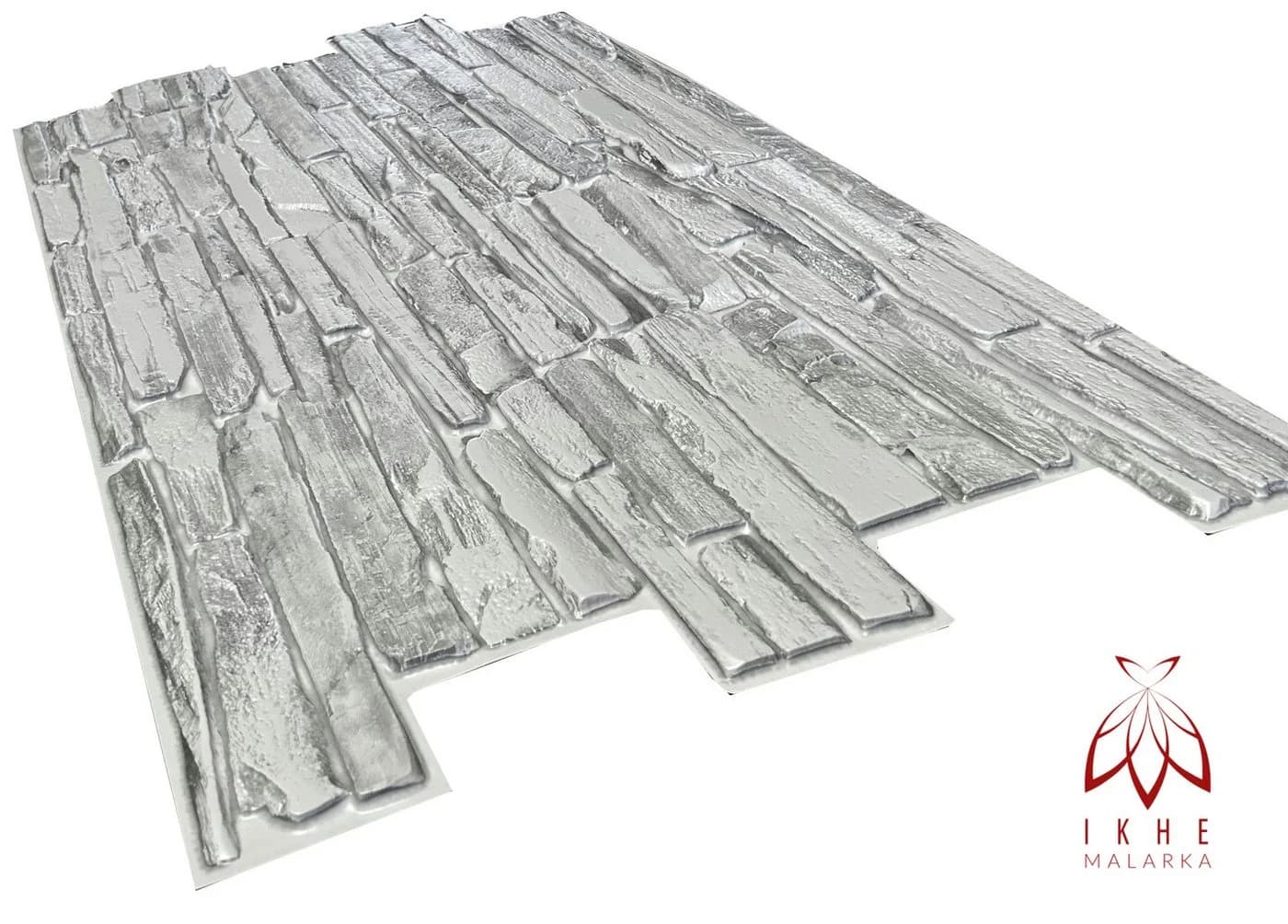 Wandpaneel Steinimitation PVC Kunststoff 50x92 cm - Bild 4