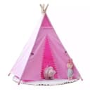 little dove Tipi Spielzelt für Kinder Baumwollsegeltuch mit Matte Bild 5