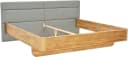 HOME AFFAIRE Latillé Massivholzbett Schwebeoptik Beige Kernbuche Bild 3