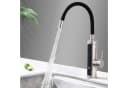 HOMELODY Küchenarmatur mit Durchlauferhitzer, Sofort warmes Wasser, Flexibler Auslauf, Schwarz Bild 2