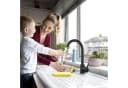HOMELODY Küchenarmatur Schwarzer 360° drehbarer Spültischarmatur aus Edelstahl Bild 5