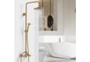 HOMELODY Duschsystem Retro Antikgold 8" Regendusche Höhenverstellbar Bild 3