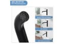 HOMELODY Badarmatur Schwarz Edelstahl 304 180° Drehbar Bild 4