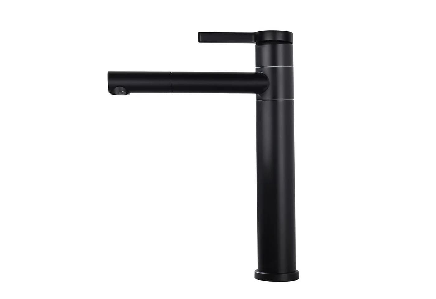 HOMELODY Badarmatur Schwarz Waschtischarmatur Bad Mischbatterie - Bild 2