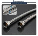 HOMELODY Badarmatur 360° Drehbar Chrom Messing Bild 5