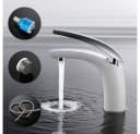 HOMELODY Badarmatur Weiß Mischbatterie Messing Bild 3
