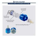 HOMELODY Badarmatur Wasserhahn Bad Wasserfall Hoch Wascbecken Armatur Mischbatterie Chrom Bild 5