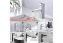 HOMELIVE Waschtischarmatur Zweierpack Edelstahl Mischbatterie Bild 5