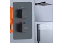 HOMELIVE Duschsystem mit Thermostat 38℃ Schwarz Unterputz Bild 4