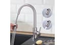 HOMELIVE Küchenarmatur ausziehbar Edelstahl 2 Strahlarten Bild 2