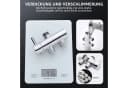 HOMELODY Duschsystem Edelstahl Brausegarnitur Handbrause 2 Strahlarten Bild 5