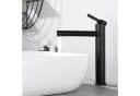 HOMELIVE Badarmatur 360° Drehung Waschtischarmatur Schwarz Bild 2