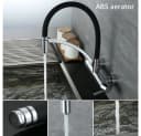 HOMELIVE Wand-Küchenarmatur Messing 180° drehbar Bild 3